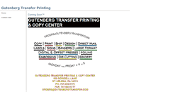 Desktop Screenshot of gutenbergtransfer.com